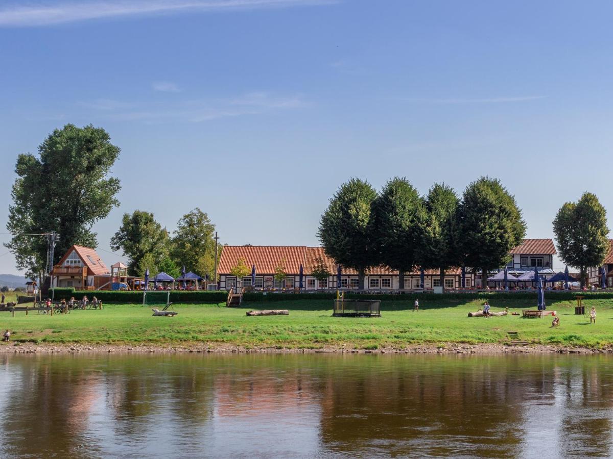 Hotel Grohnder Faehrhaus Emmerthal Exterior photo